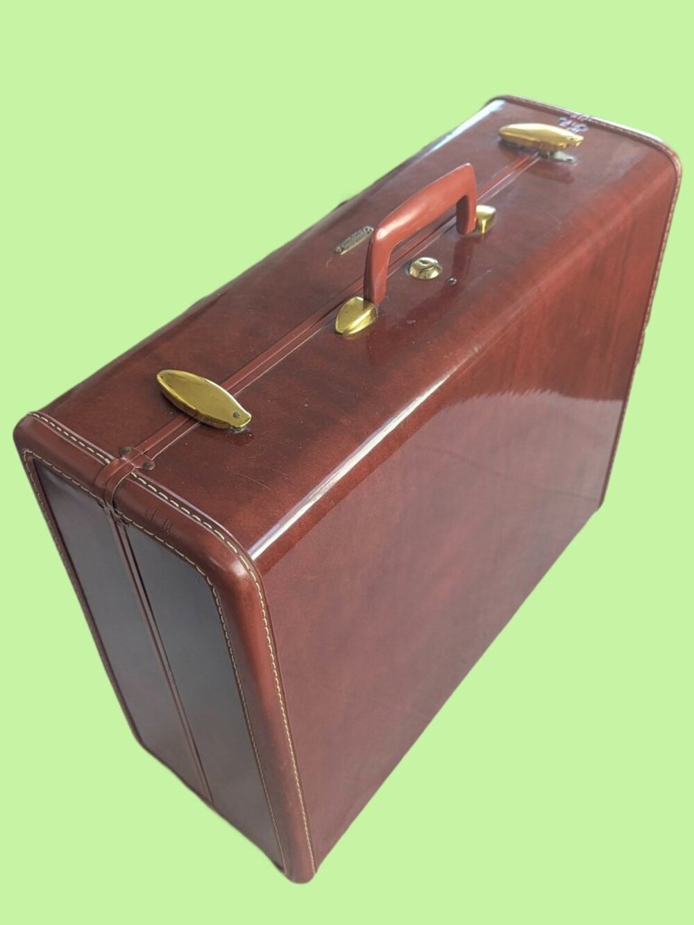 Vintage Samsonite Hardshell Suitcase - Model #4951 - Shwayder Bros. - Denver
